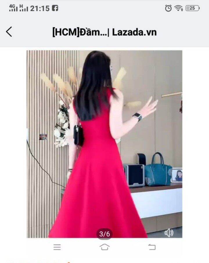 [HCM]Đầm Xòe Dự Tiệc 3 Màu Xanh Tím Đen Bo Eo - D233