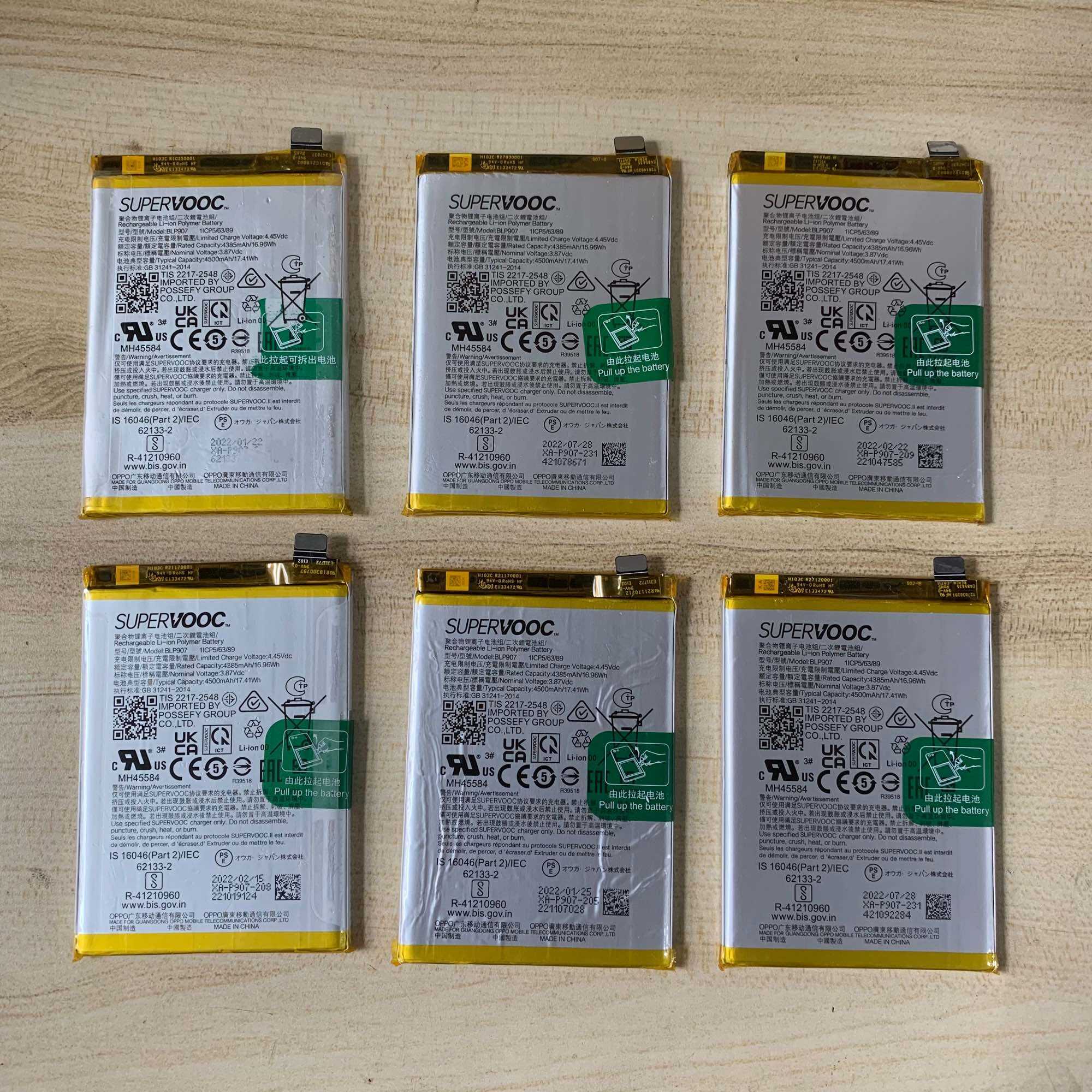 Pin Zin Oppo Reno 7z 5G / Reno 7 4G / Reno 8z 5G / Reno 8 4G ( BLP:907 )