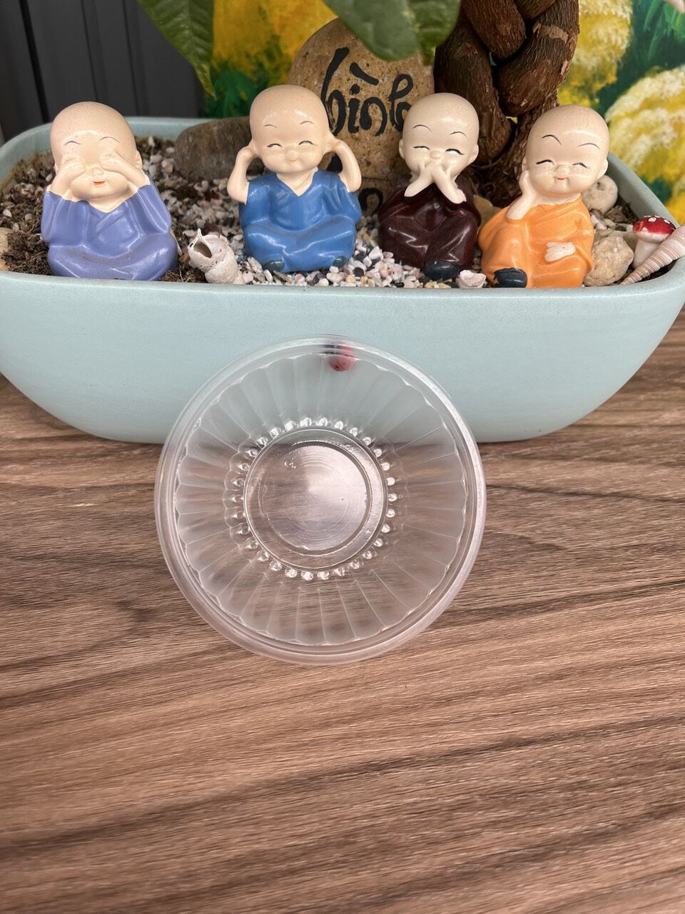 50 chén chè  301 nhựa trong dùng 1 lần