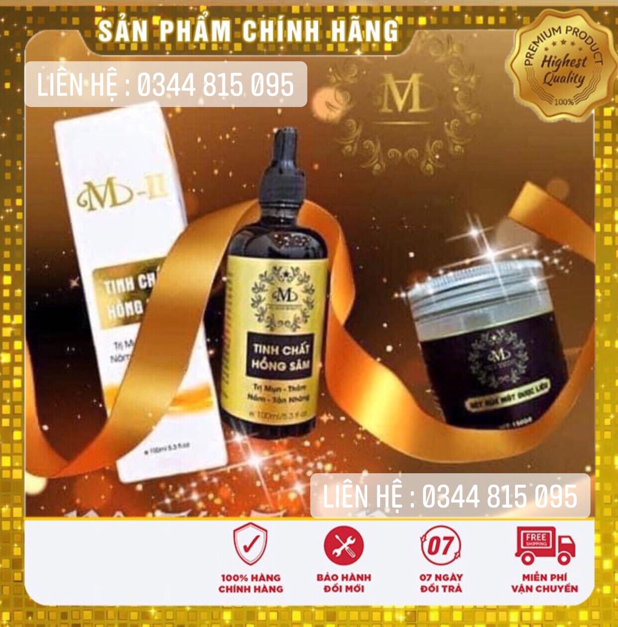 [Hcm][Freeship + Quà Tặng]🍓 Bộ Đôi Tái Tạo Da Hồng Sâm Và Bột Rửa Mặt🍓Tặng 3 Mask