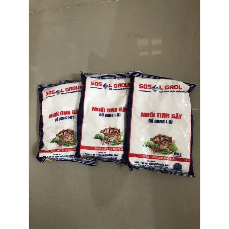 Muối tinh sấy iot 1kg