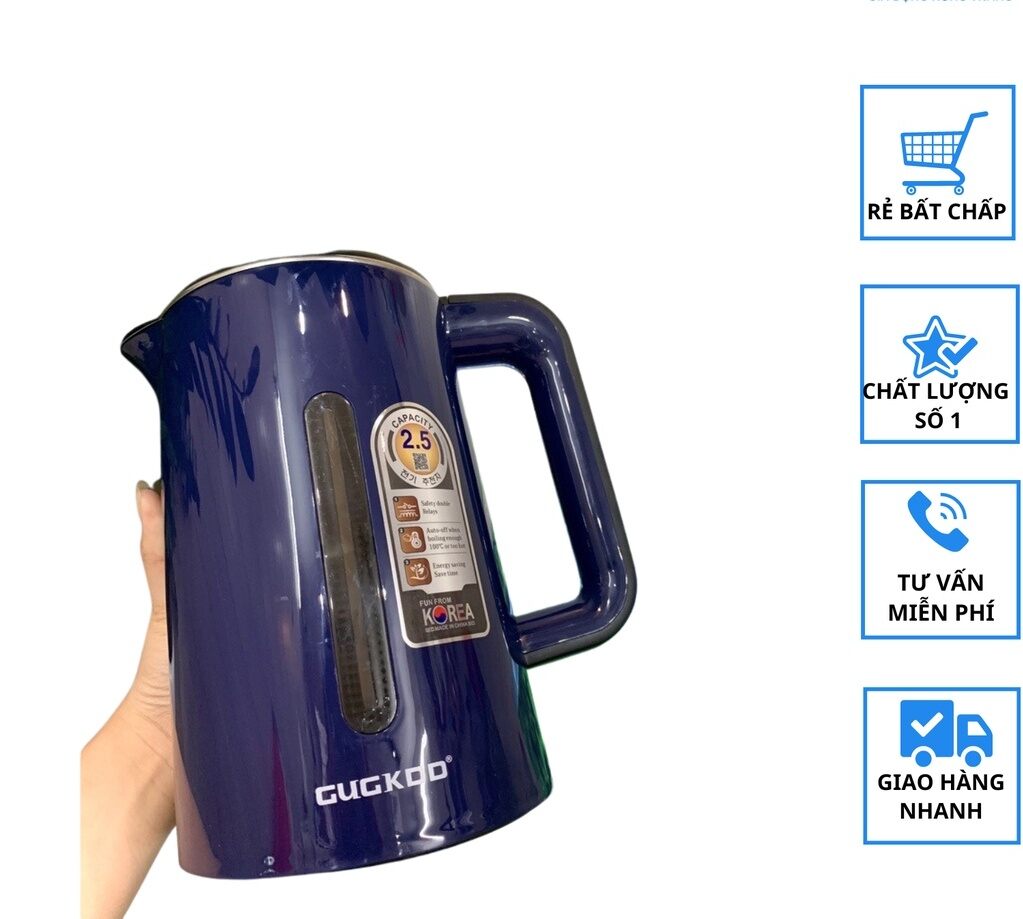 Ấm siêu t⁰ốc cuckoo gd-st19 - st13- st15-st17 ấm đun nước siêu tốc - dung tích 2.5l - 1500w