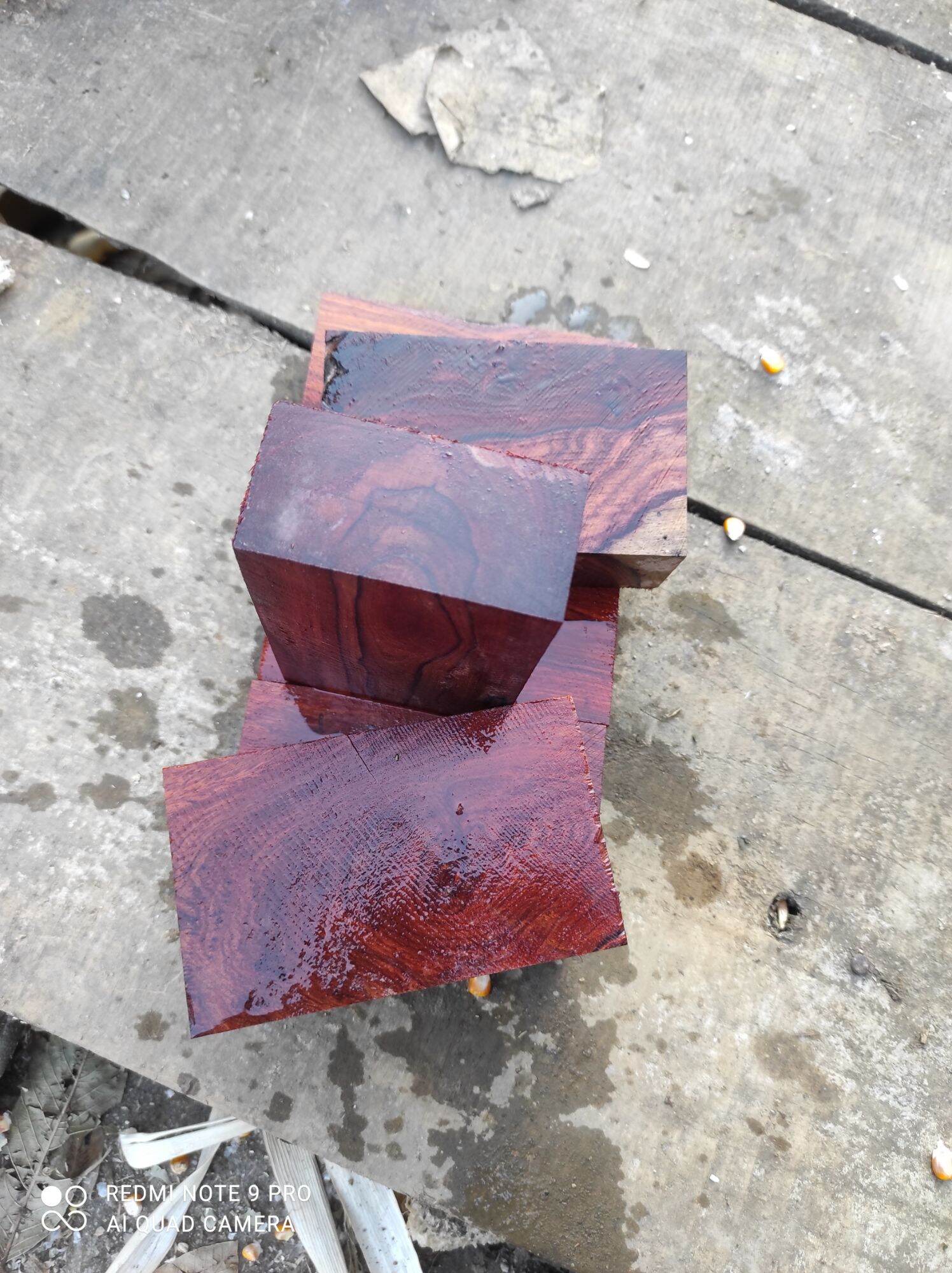 Phôi gỗ cẩm đẹp kt 13x8x4cm