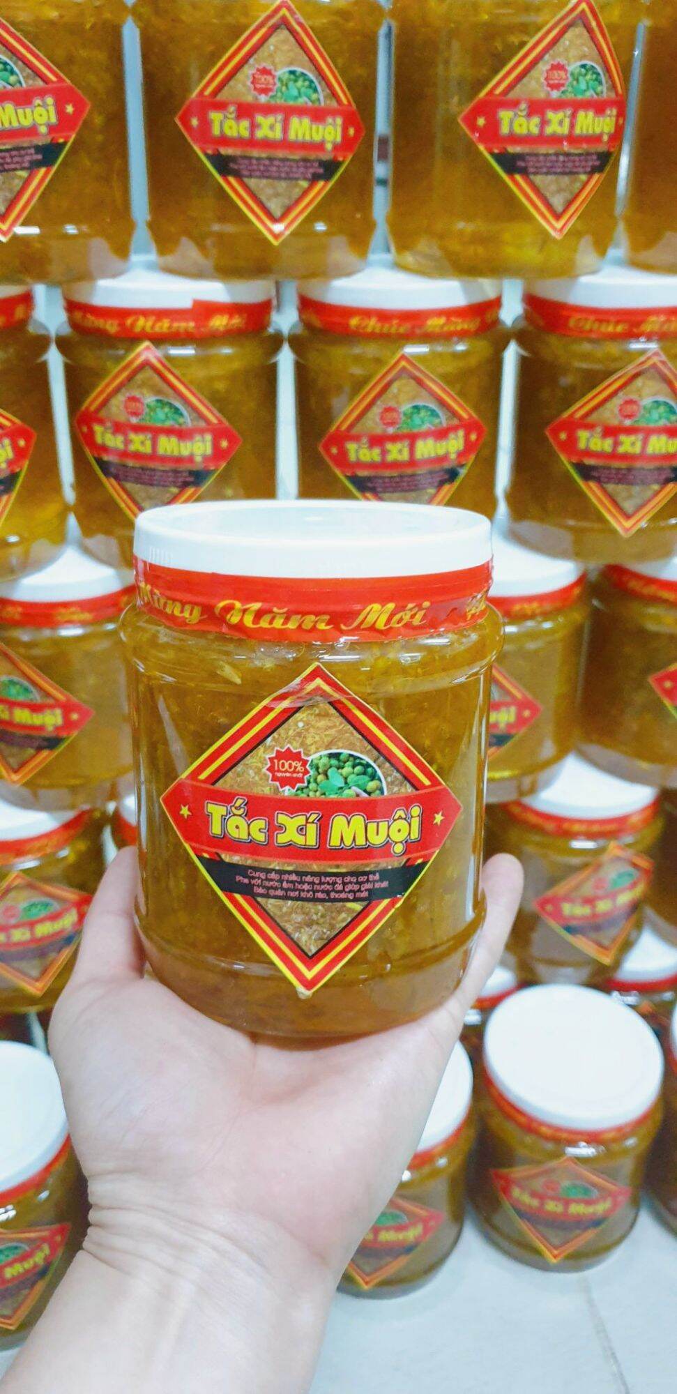 Tắc xí muội đường phèn - 1kg