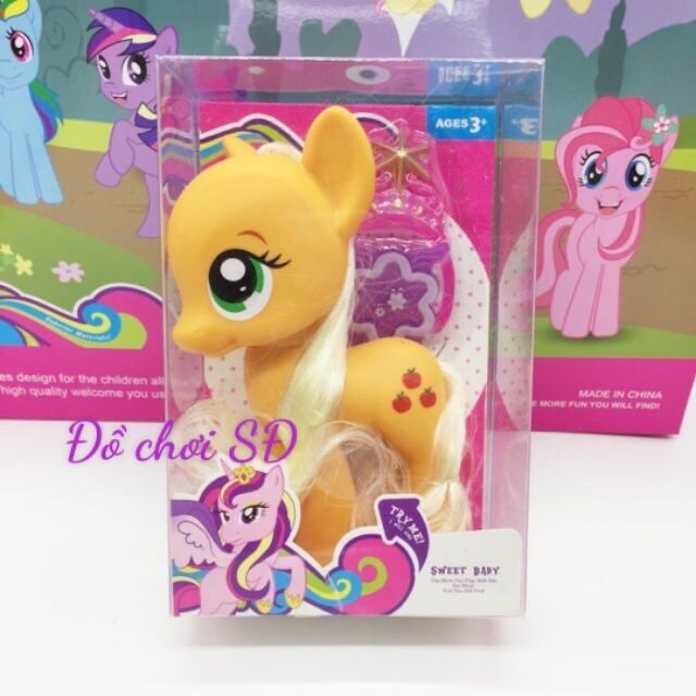 Ngựa pony - có đèn và nhạc - 1 con ngẫu nhiên