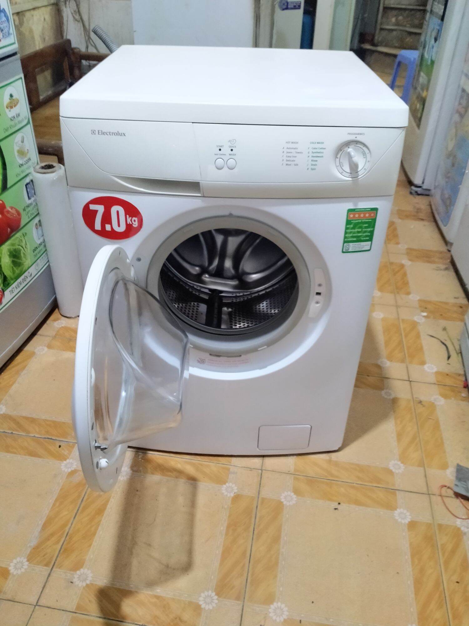 máy giặt cửa ngang Electrolux 7kg còn mới 90%