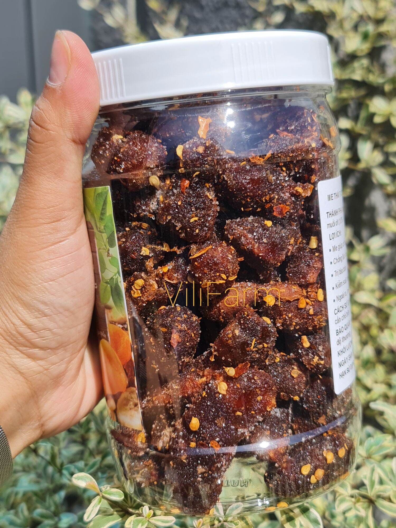 Me trộn muối ớt chua cay