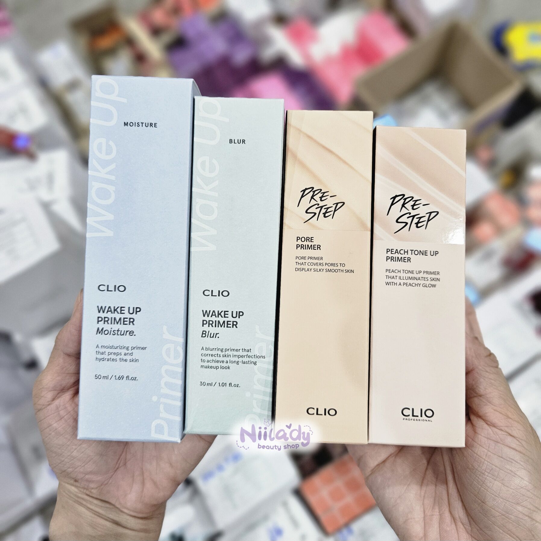(HSD 01/2026) Kem lót Clio Pre-Step Primer / Wake Up Primer