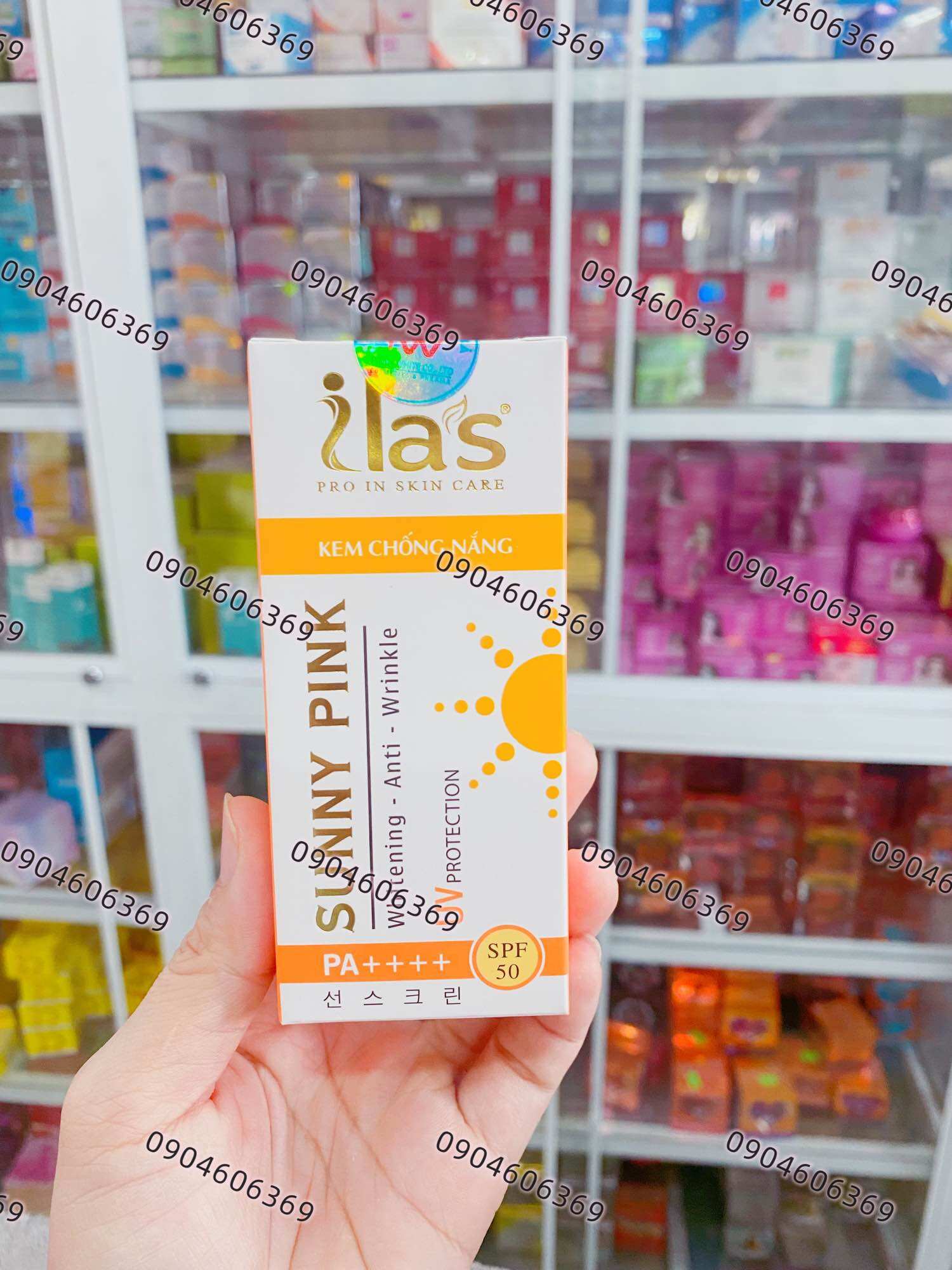 Kem Chống Nắng ILAS SUNNY PINK 60ml