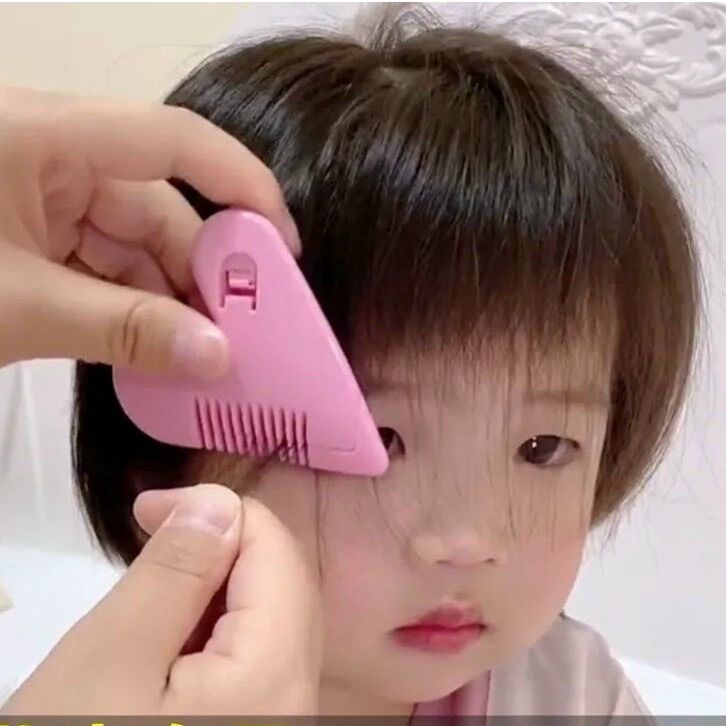 Lược tỉa tóc - lược cắt tóc an toàn hình trái tim cho Bé