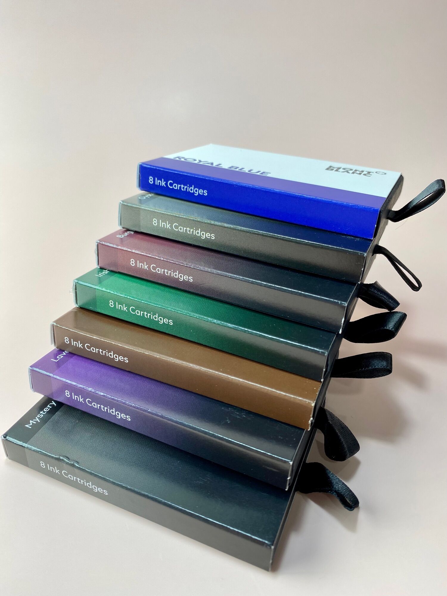 Hộp ống mực Montblanc đủ màu sắc