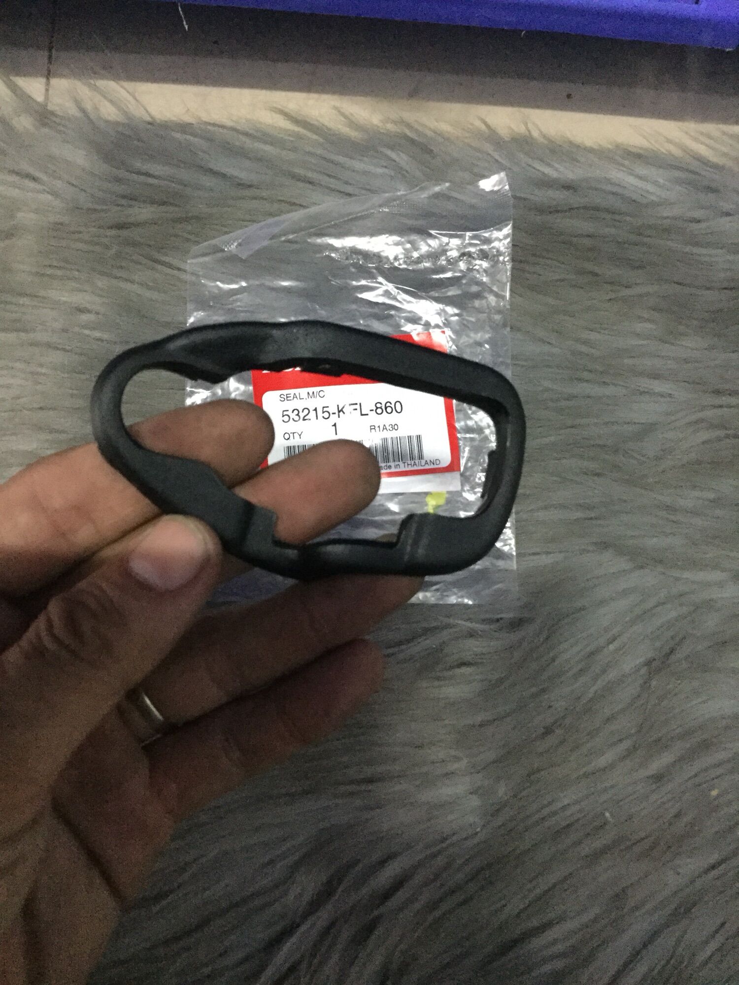 Cao su cùm dầu Wave 110 thái vs Zx