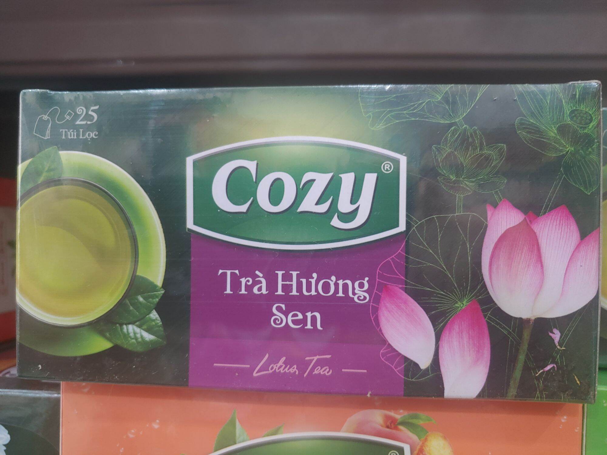 Trà Cozy nhúng các vị