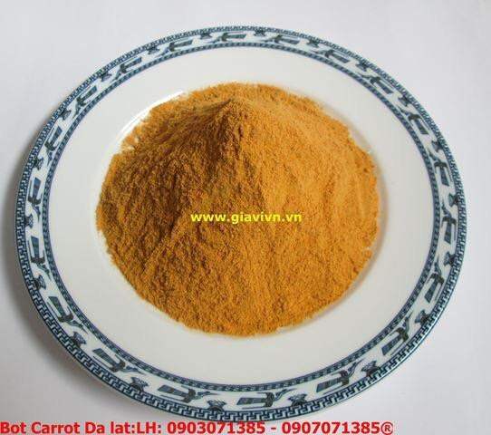 Bột cà rốt cao cấp 300gram