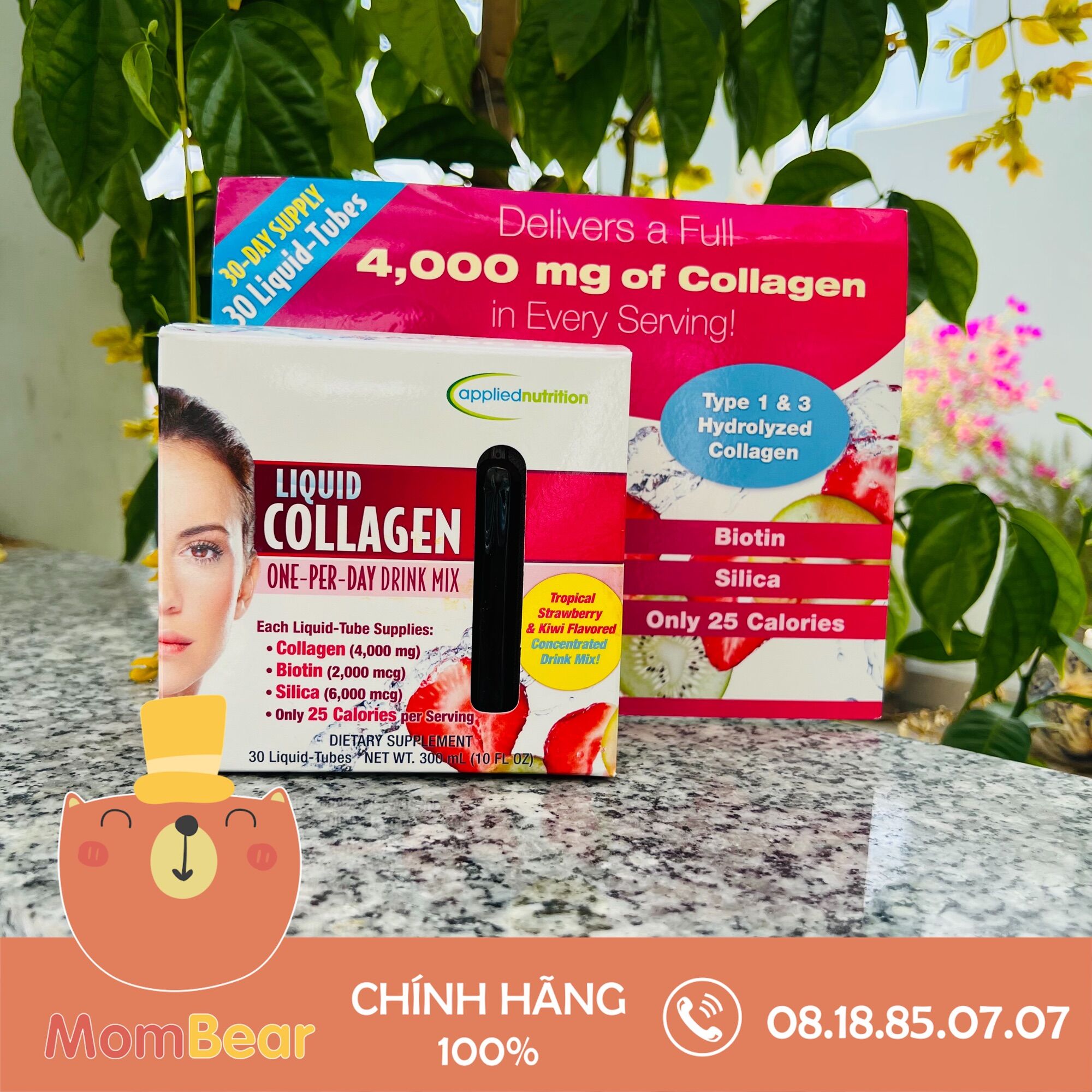 Collagen Dạng Nước Liquid Collagen 30 Ống của Mỹ