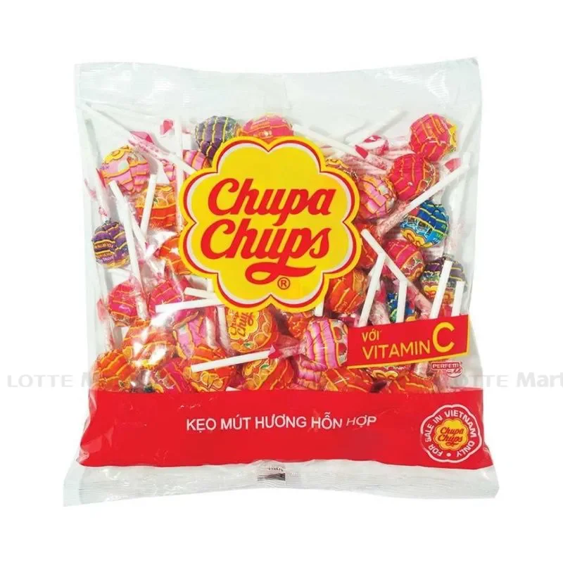 Kẹo que chuppa chups hổn hợp classic túi 60 que × 600gr