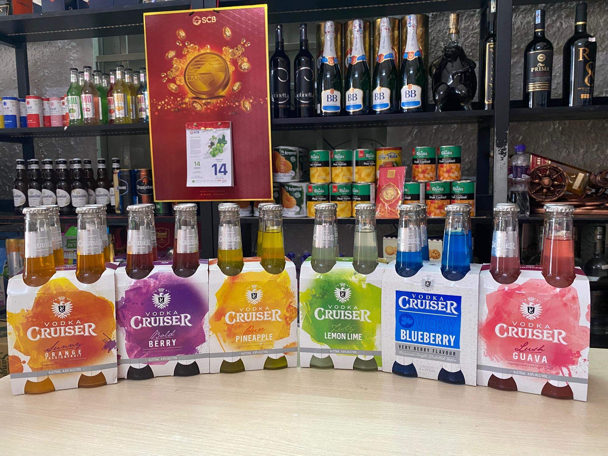 Combo 4 chai Vodka Cruiser 4,5% 275ml