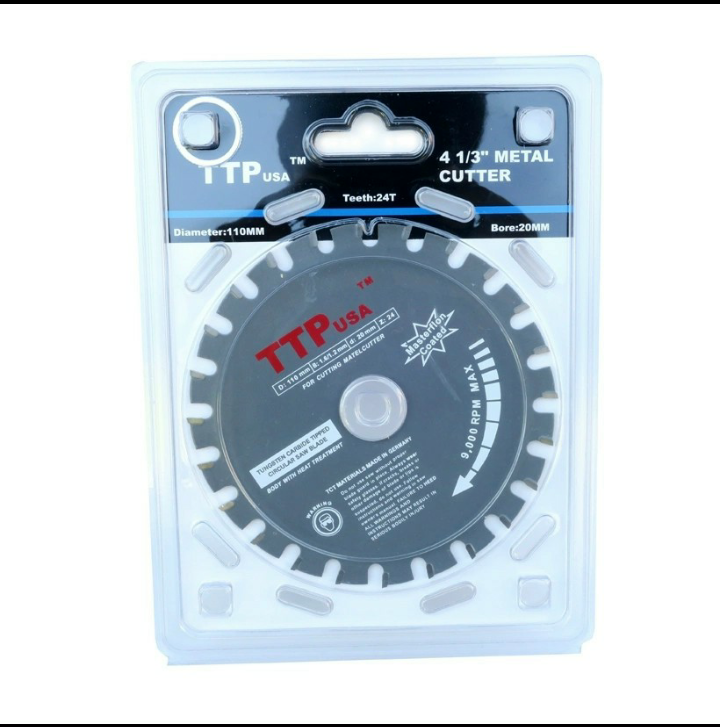 Lưỡi cắt sắt TTP usa 110 mm 24 răng made in Germany