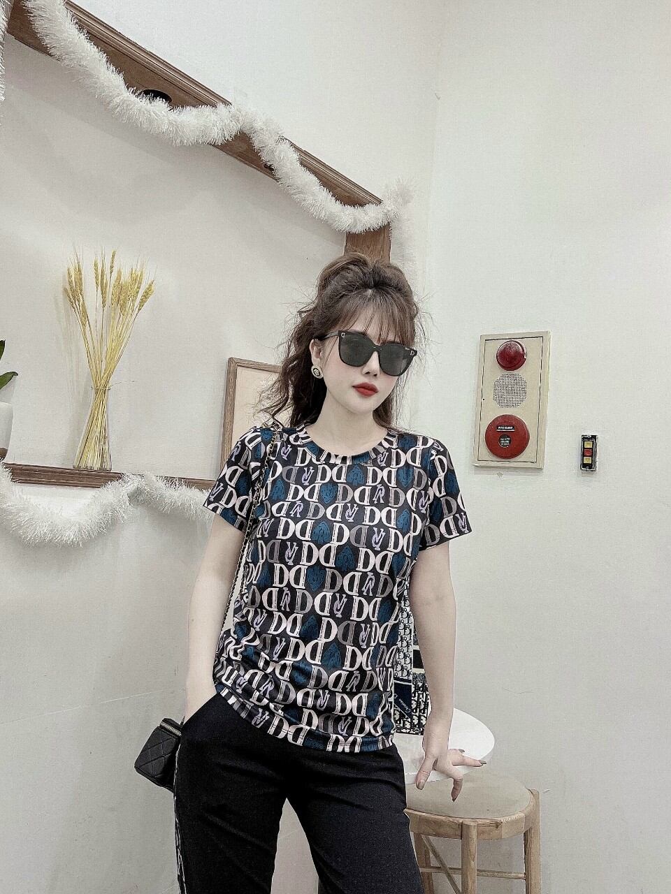 Sét bộ đồ nữ in họa tiết cao cấp