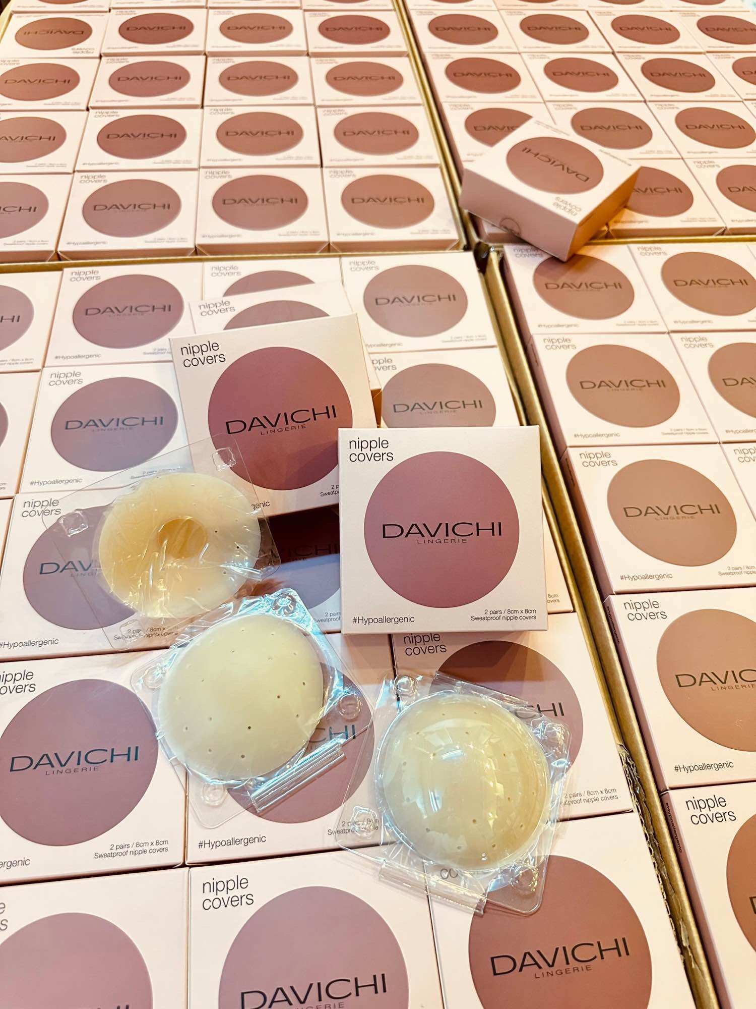   Vitaminbear  Tổng hợp các loại miếng dán ngực Davichi set 2 cặp 