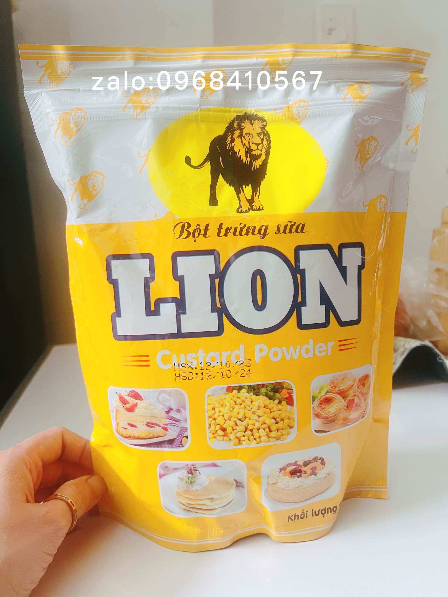 Bột sư tử lion custard tuấn phương 200g