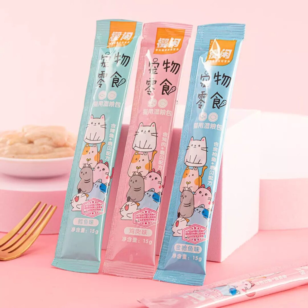 Combo 100 thanh súp thưởng cho mèo mix vị