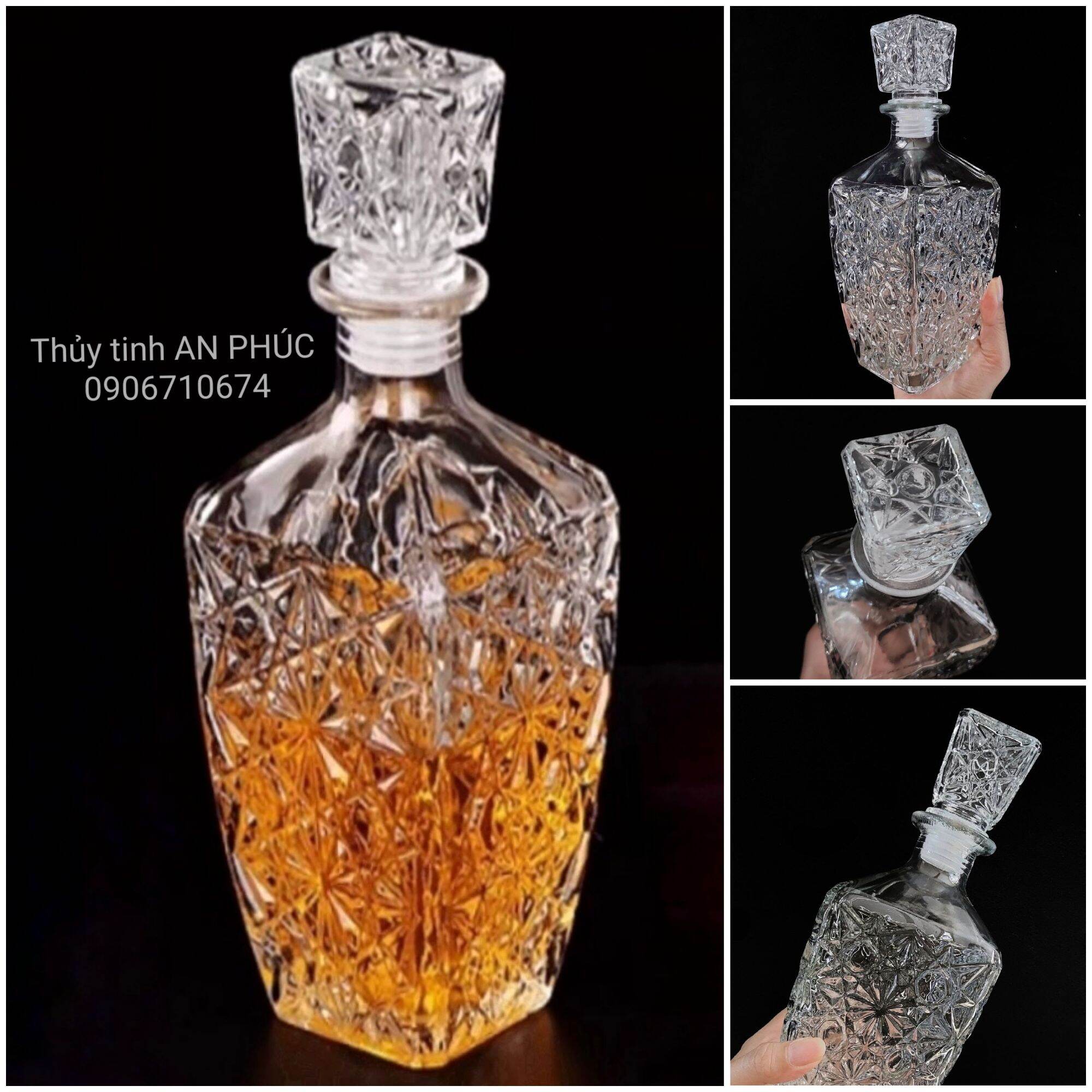 Chai thủy tinh (vỏ chai đựng rượu) 500ml - 750ml