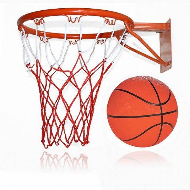 Vành bóng rổ 30cm+quả bóng rổ size 3