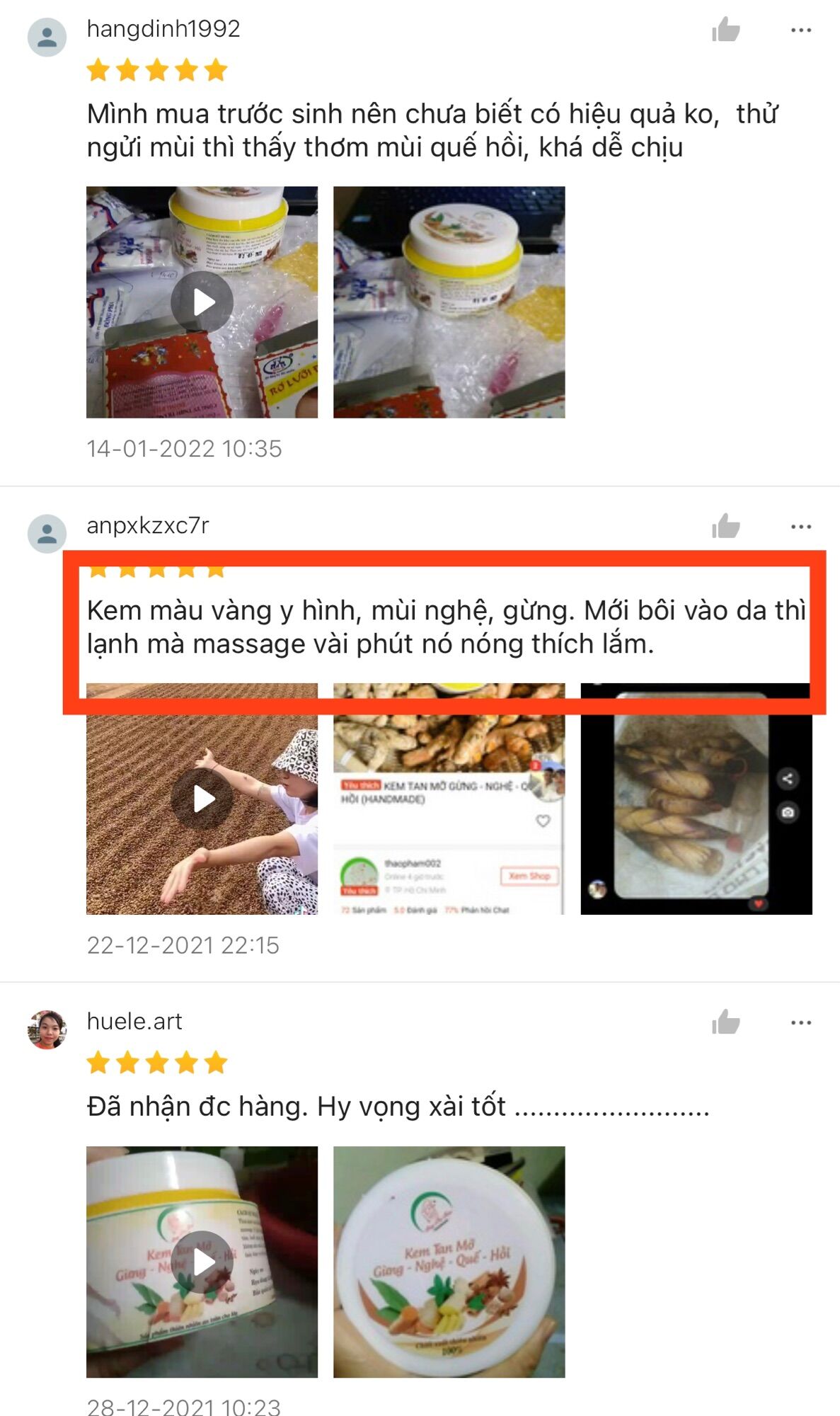 KEM TAN MỠ GỪNG NGHỆ QUẾ HỒI