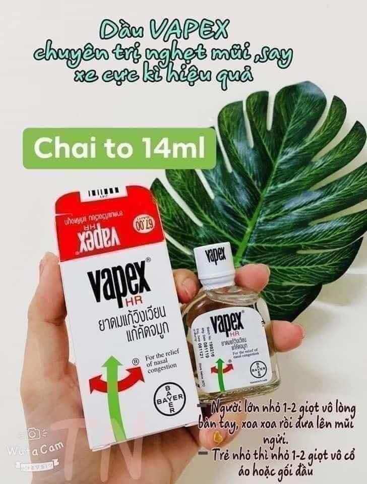 Dầu vapex thái lan 14ml