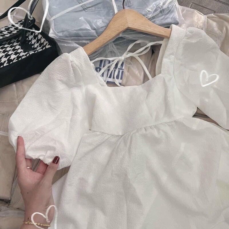 Set Babydoll bbd Áo Kèm Quần