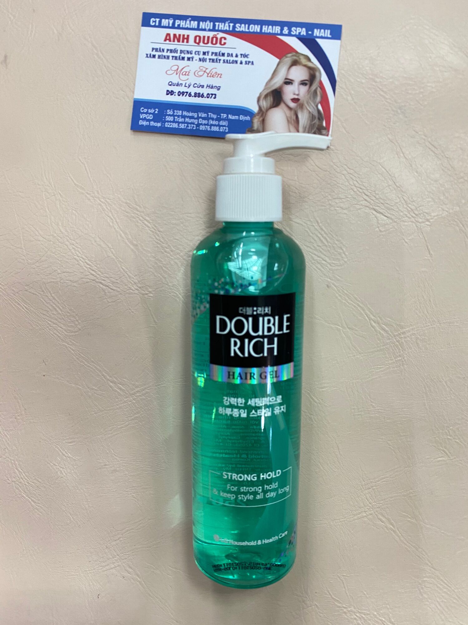 Gel vuốt tóc xoăn Double rich