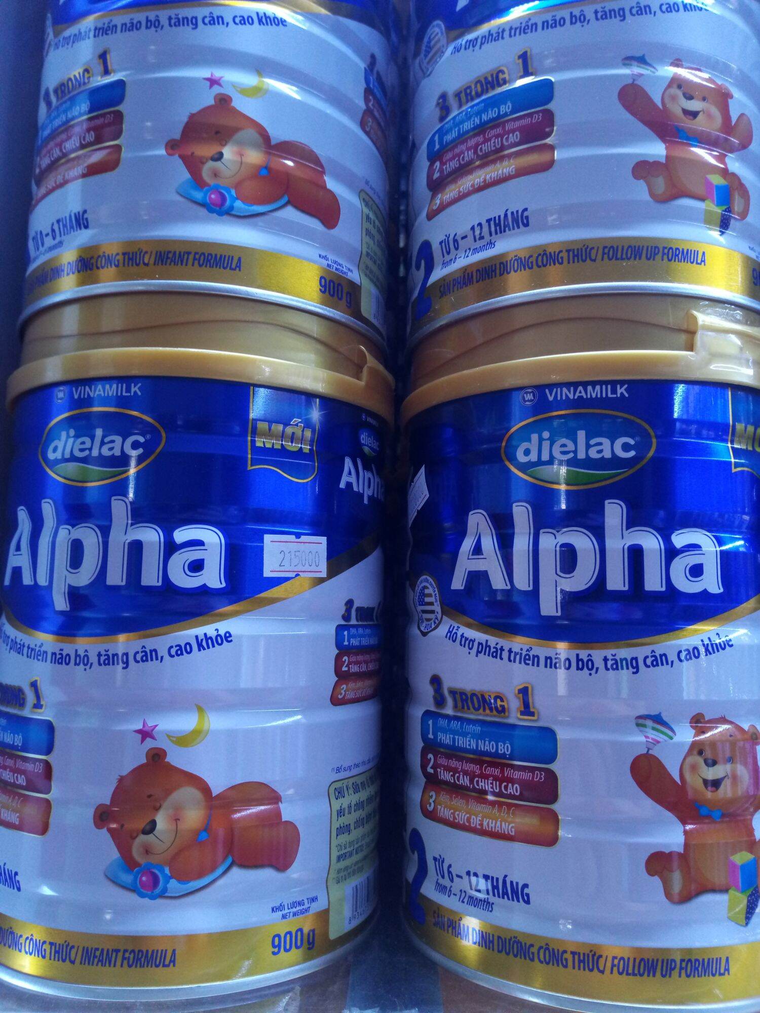 SỮA DIELAC ALPHA 1 VÀ 2 900G