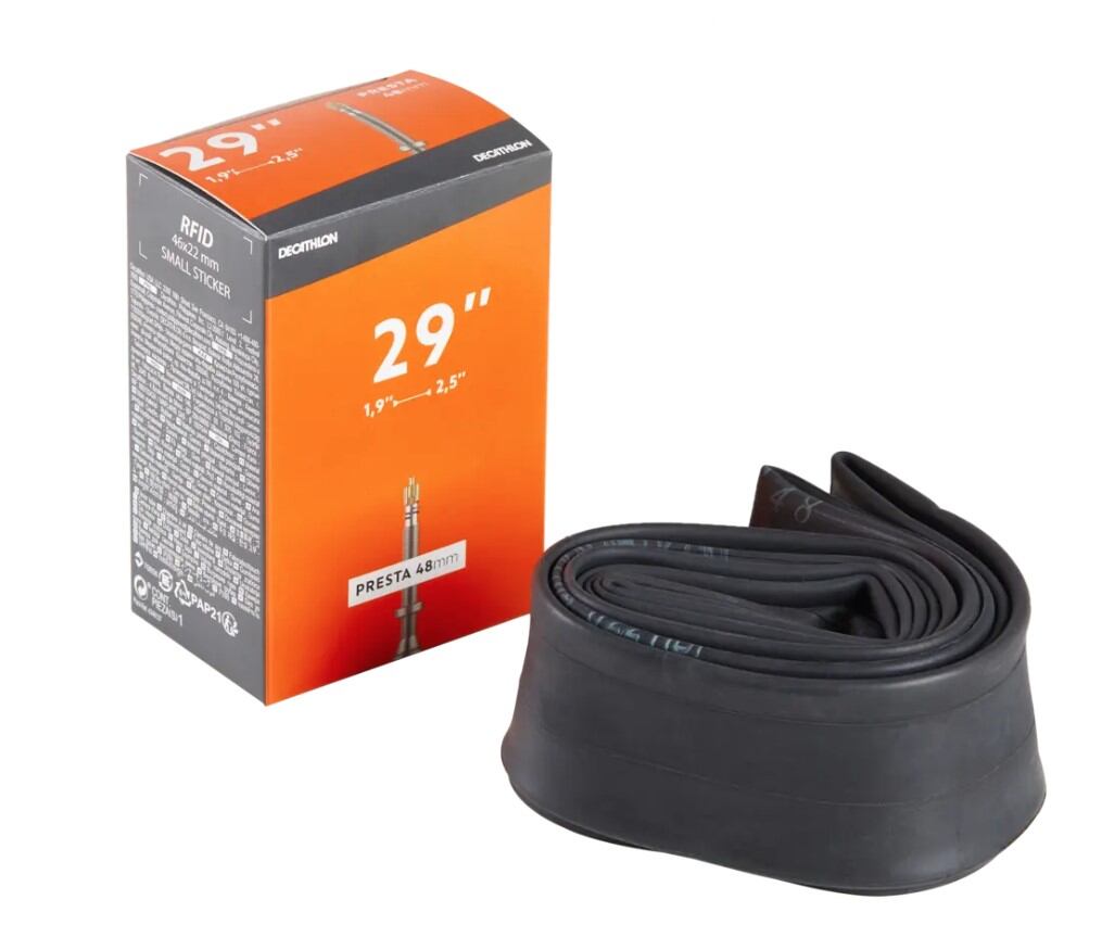 Săm 29x1,9/2,5 mm van presta 48 mm decathlon
