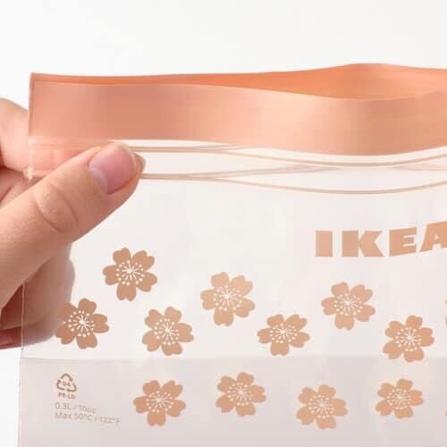 Túi zip 25c 0,3lit ikea
