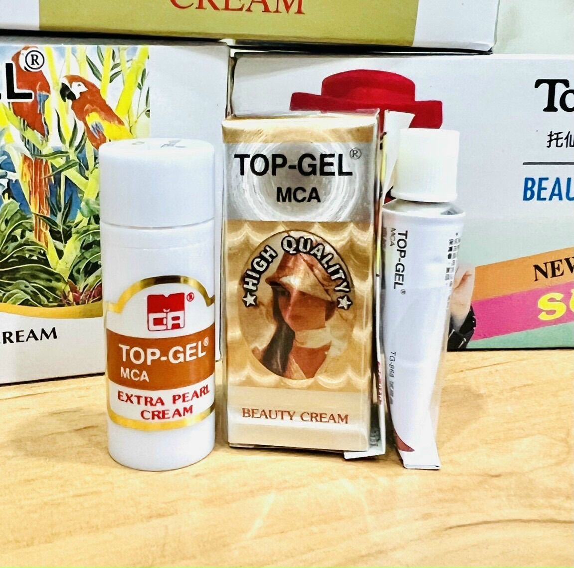 Kem dưỡng trắng da mờ nám tàn nhang Top Gel MCA