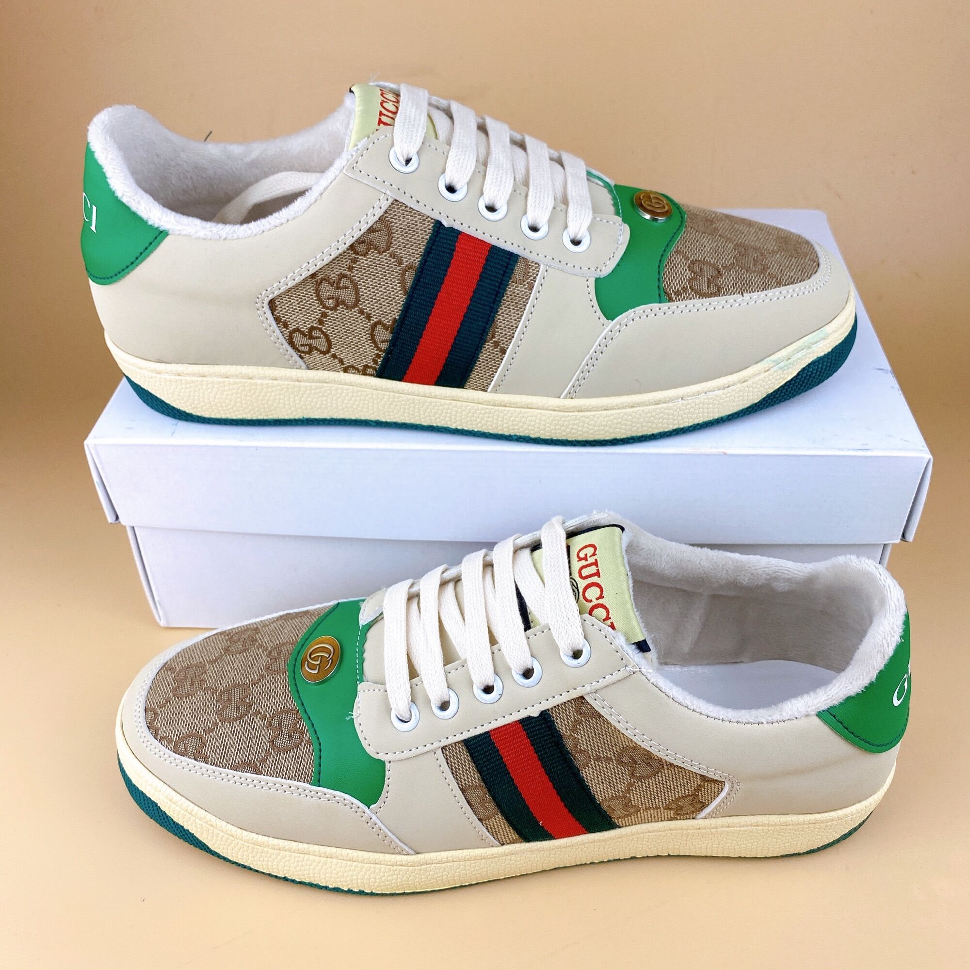 Giầy sneaker Nam Nữ hot trend Gucci Sơn Tùng MTP