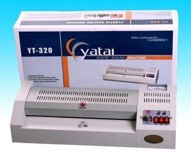 MÁY ÉP PLASTIC YT320 KHỔ A3, A4