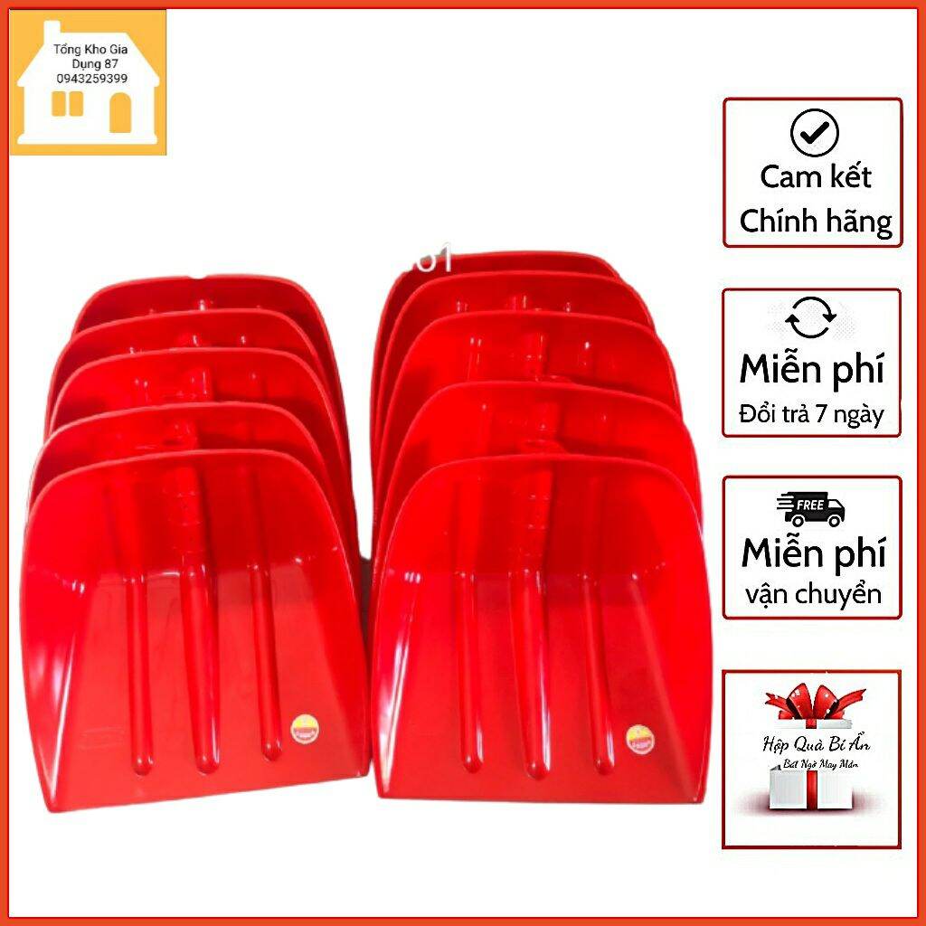Xẻng nhựa cỡ đại , hót rác to đại việt nhật - ms3279