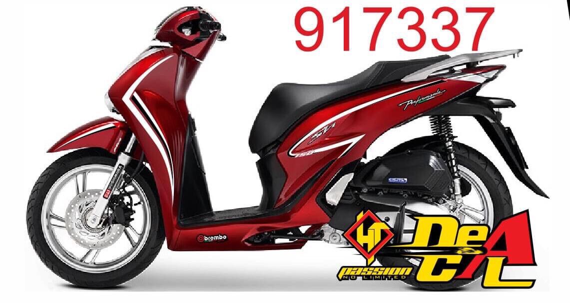 Bộ tem xe sh cho đời 2020 2021
