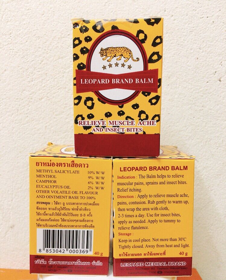 Cao xoa bóp con hổ - Leopard brand Balm 40gr