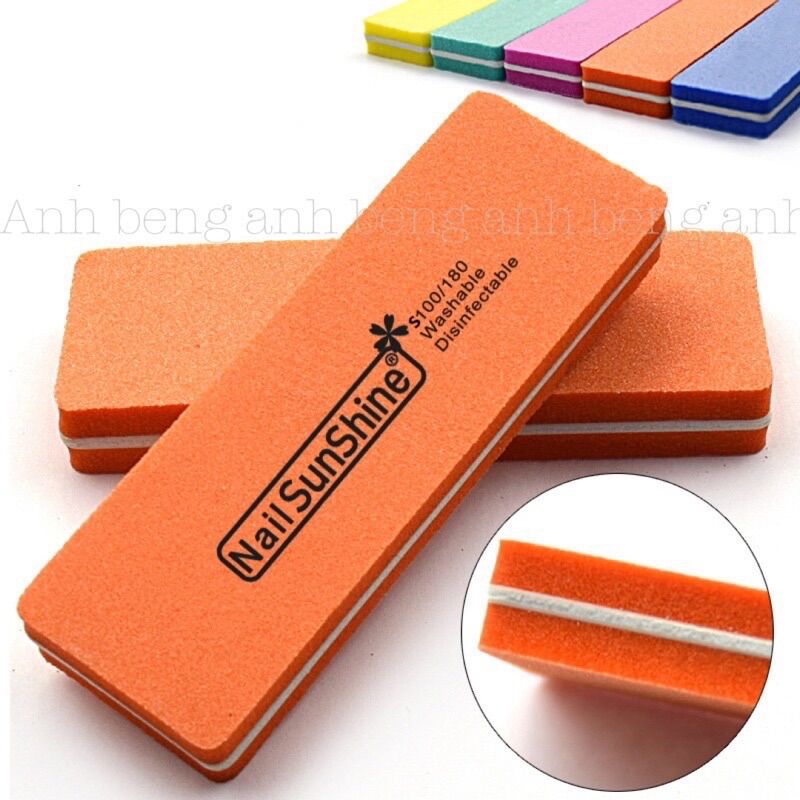 2 Phào Dũa Chà Nhám Và Mịn Móng Sunshine Loại Tốt
