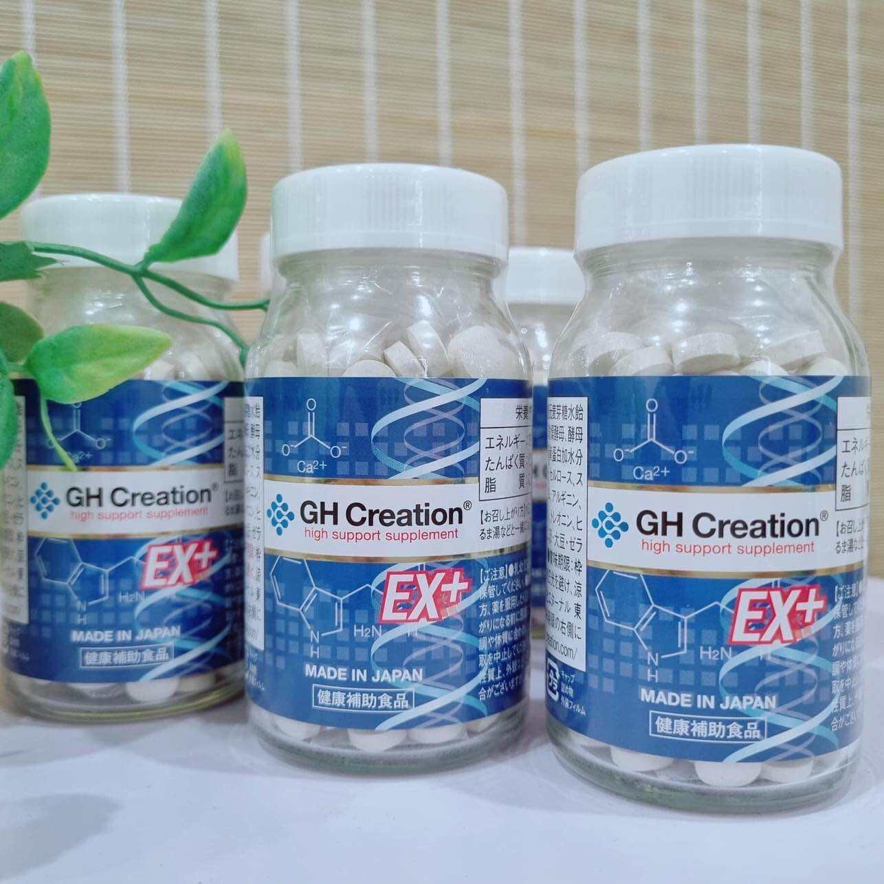 Viên uống hỗ trợ tăng chiều cao GH Creation EX Nhật Bản 270 viên