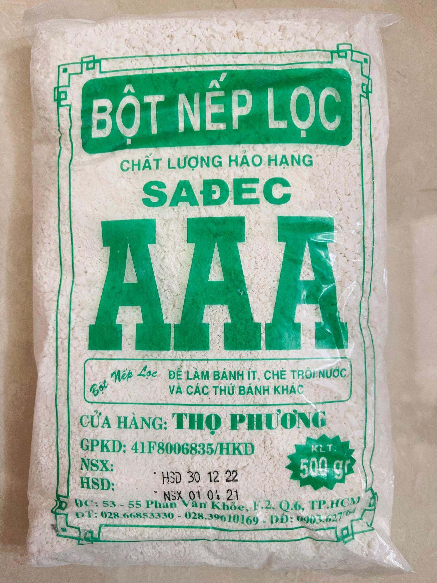 Bột Nếp Lọc Sadec AAA - 500GR