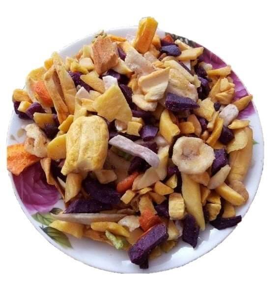 1KG TRÁI CÂY SẤY THẬP CẨM NHIỀU LOẠI HÀNG BỂ VỤN