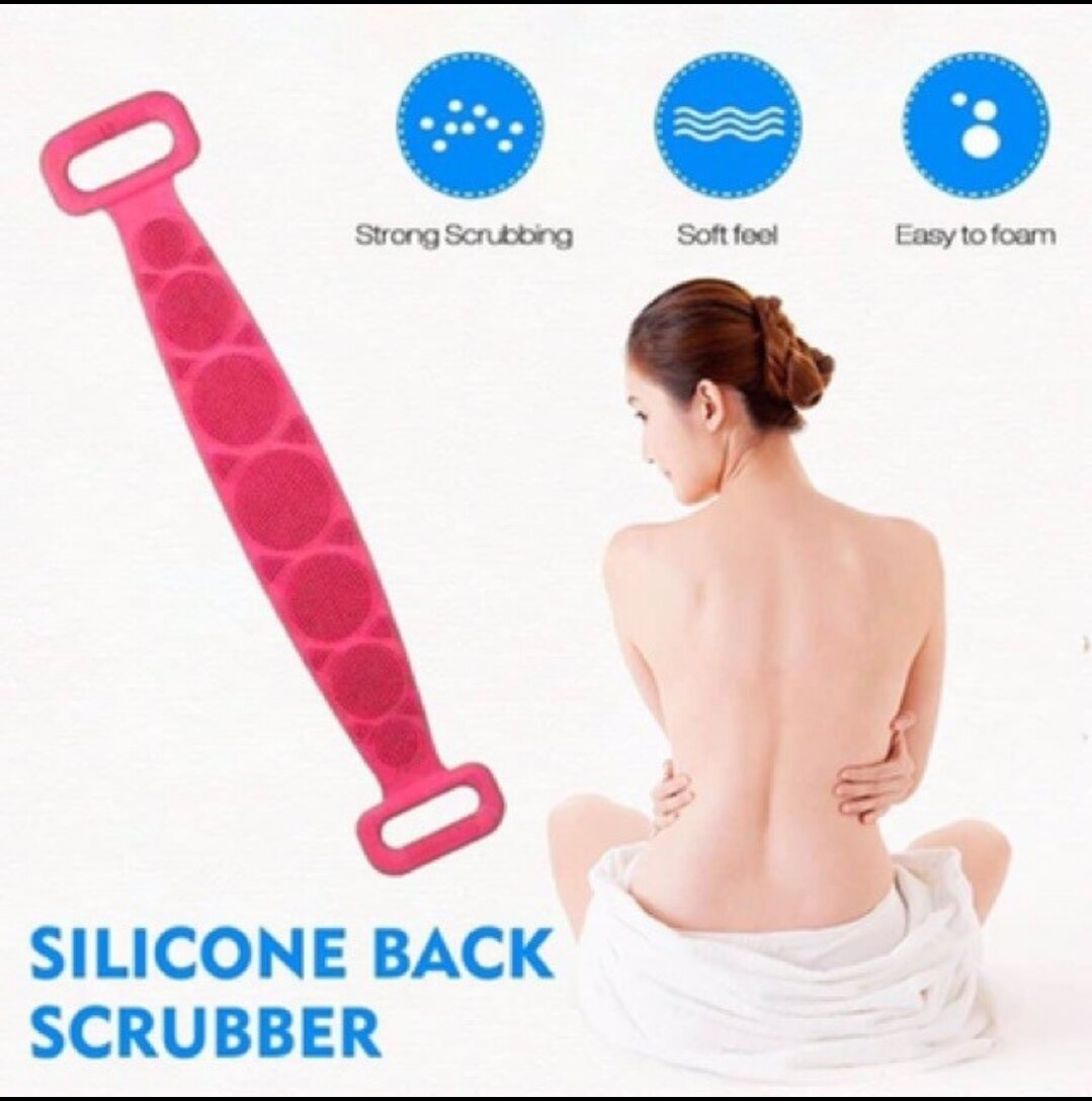 DÂY TẮM CHÀ LƯNG SILICON 2 MẶT ( HÀNG CÓ SẴN)