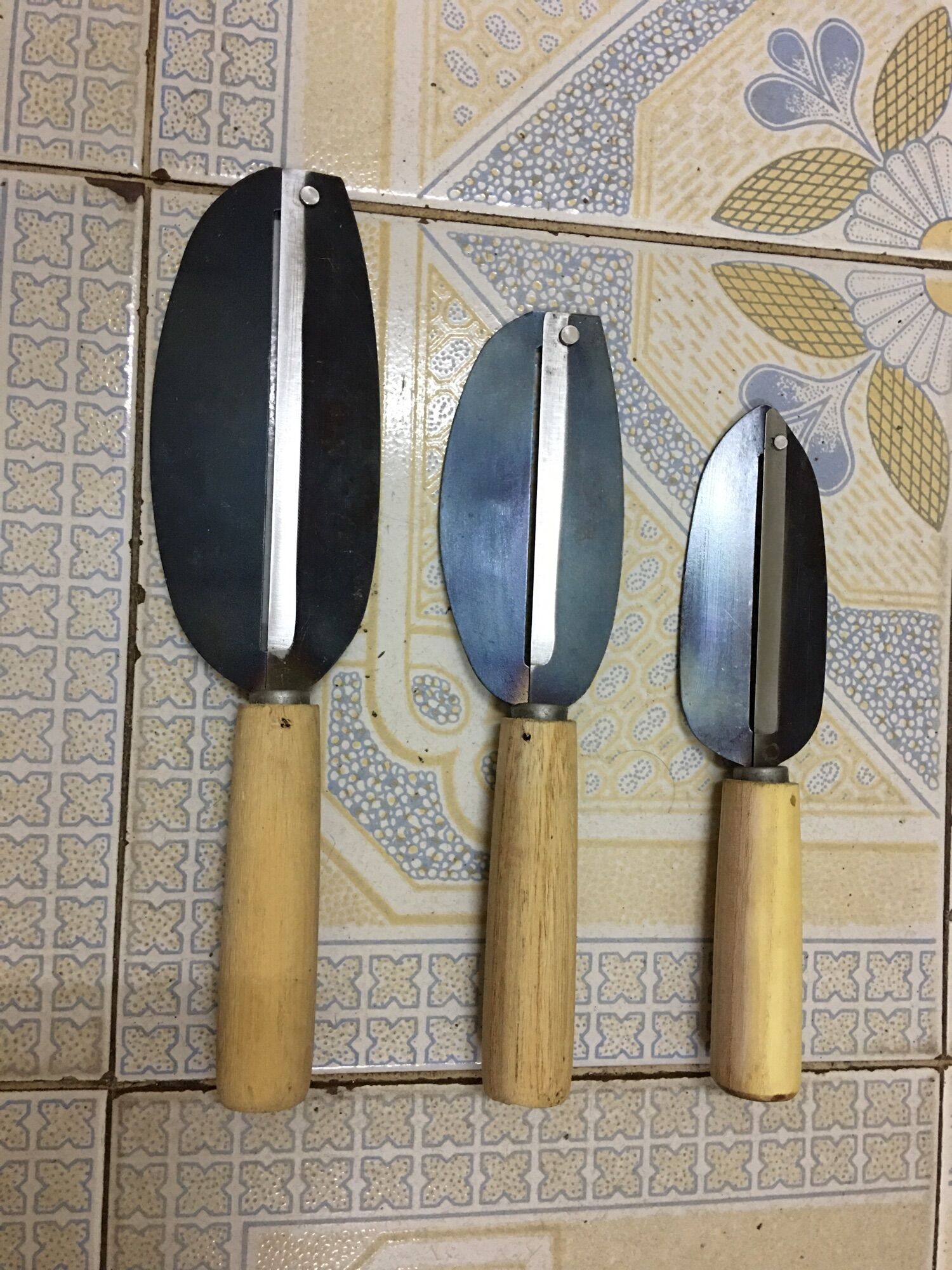 Dao thái hoa chuối gọt vỏ siêu bén