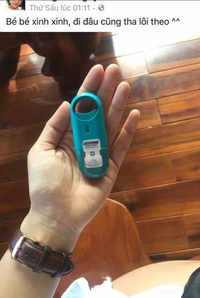 Set xịt thơm miệng Listerine