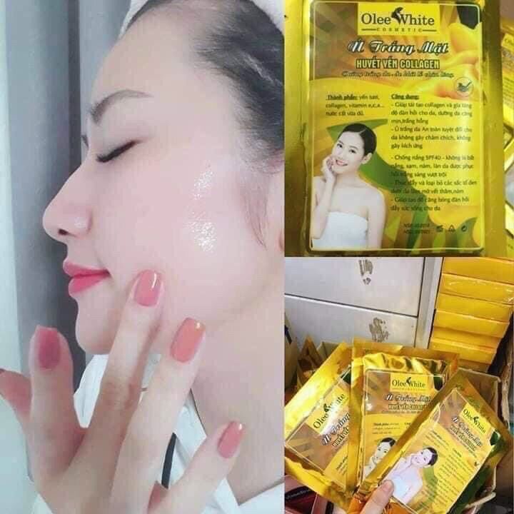 Ủ trắng mặt huyết yến