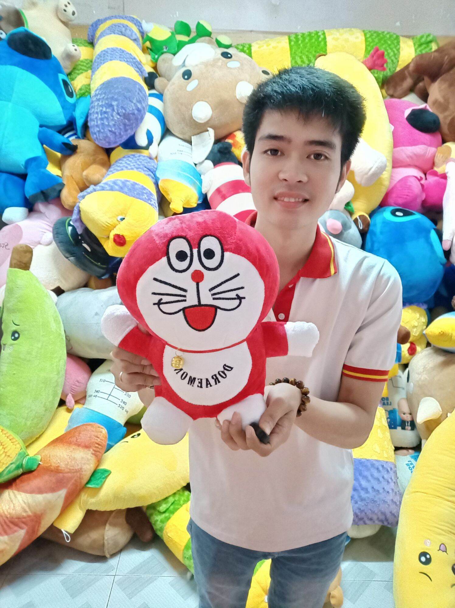 Gấu bông doremon siêu to (Trùm giá rẻ)